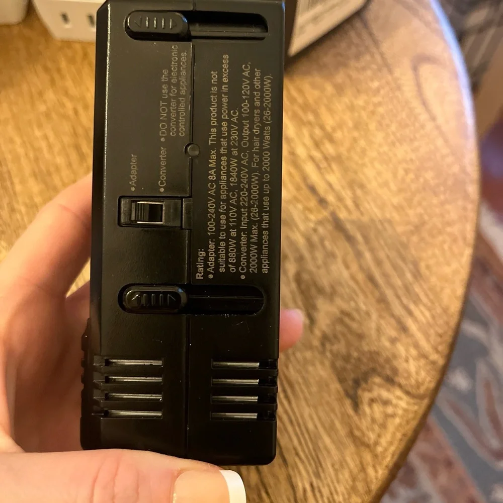 Tryace 2000W Travel Converter Adapter + Extras — Universal Voltage, Power Plug